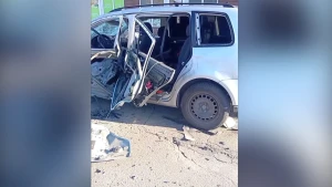 пошкоджена машина