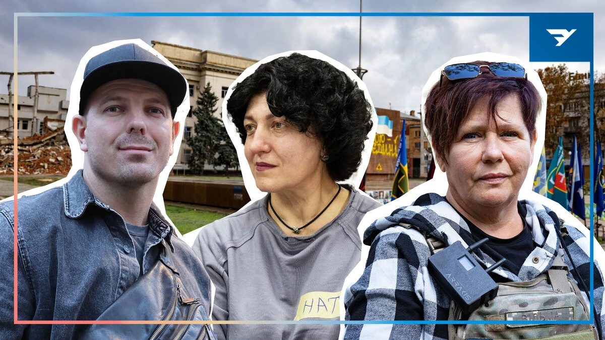 визволення Херсона, херсонці