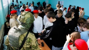 Російський "день призовника" в окупованому Генічеську на Херсонщині