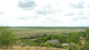 Територія Каховського водосховища за два роки після обміління, 13 червня 2025