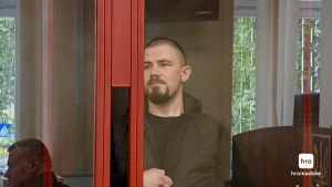 Максим Бобилєв під час судового засідання, 26 червня 2025 року