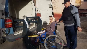 "Соціальне таксі" у Херсоні