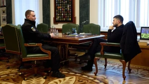 Начальник Головного управління розвідки МО Кирило Буданов та Володимир Зеленський