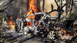 горить машина