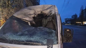 Автівка, яку атакував російський дрон