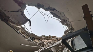 Наслідки обстрілу Херсонської ТЕЦ. Фото: NaftogazUA