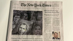 Портрети цивільних українців у The New York Times
