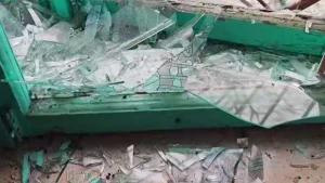 Наслідки ударів по Корабельному району Херсона