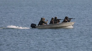 Група російських військових на Херсонському напрямку