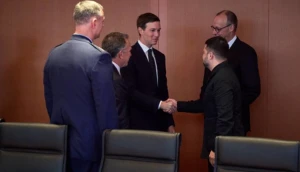 Переговори Володимира Зеленського з американською делегацією на чолі зі спецпредставником президента США Стівом Віткоффом та Джаредом Кушнером