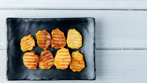 Їжа приготована на аерогрилі