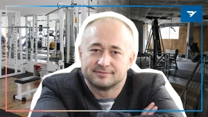 Власник фітнес-мережі "Домінант" у Херсоні Сергій Дудка