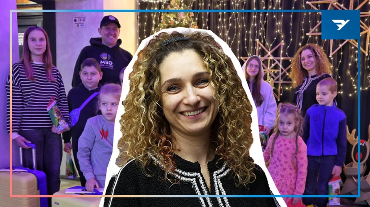 Ірина Костінюк, голова громадської організації "Об'єднані любов'ю до дітей"