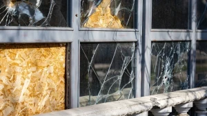 Наслідки обстрілу Херсона