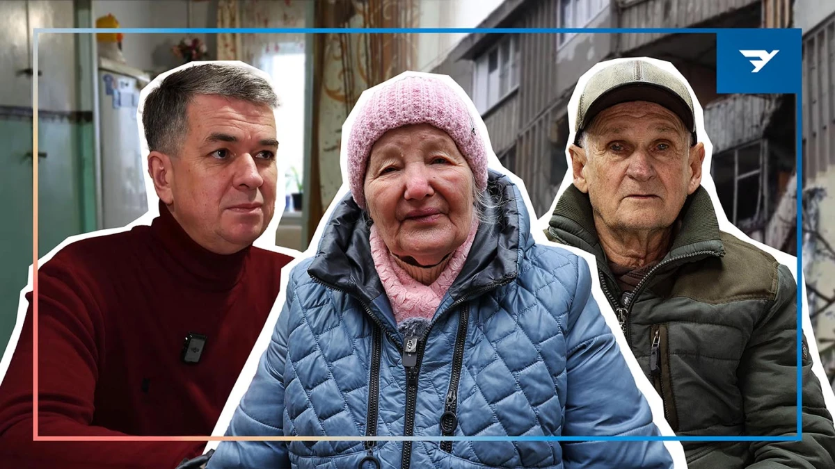 Опалення у Херсоні. Колаж Надії Мішиної та Вікторії Трохимчук / ”Вгору”