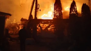 Пожежа у Хорлах 