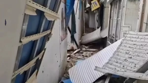 Пошкоджені торгівельні точки 