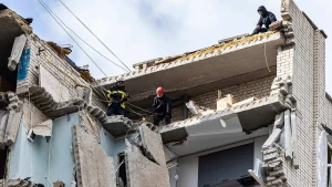 Авіаудар по Херсону