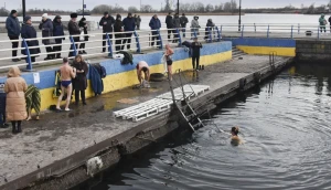 Водохреща у Херсоні. 2022 рік