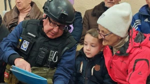 Воррен Баффет у Херсоні. Фото: Херсонська 