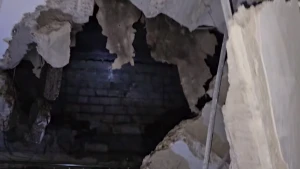 Наслідки удару по Корабельному району Херсона