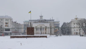Снігопад у Херсоні. 11 січня 2026 року