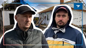 Посад-Покровське, відбудова. Колаж Вікторії Трохимчук / "Вгору"