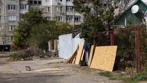 Наслідки артилерійської атаки військ РФ по Херсону