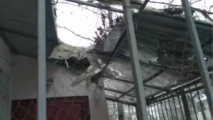 Наслідки обстрілу Херсона