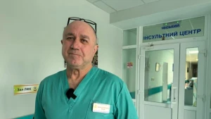 Завідувач міського інсультного центру Сергій Заєць