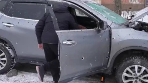 пошкоджена машина