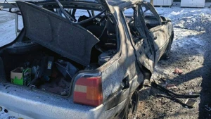 пошкоджена машина