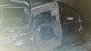 знищена машина