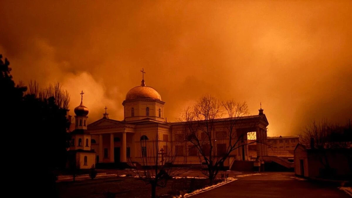 Наслідки удару по Свято-Духівському кафедральному собору