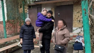 Евакуйована родина