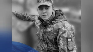 Юлія Березюк на позивний Кара. Фото: Генічеська МВА