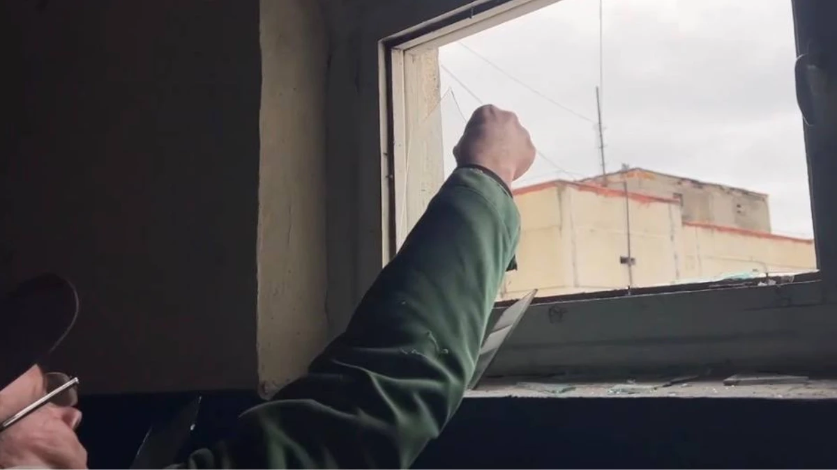 Наслідки обстрілу Херсона