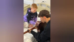 Скришот з відео на сторінці Superhumans Centre 