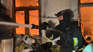 Пожежа у Херсоні 