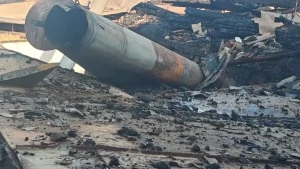 Наслідки удару по будинку в Корабельному районі Херсона 