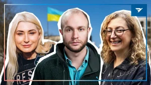 
Заріна Забріскі, Френсіс Фаррел та Фелісіті Спектор
