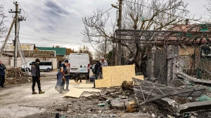 Авіаудар по Херсону 