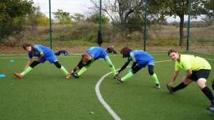 Тренування у ДЮСШ "Кристал"