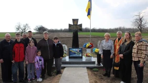 Пам’ятний знак військовому Вадиму Могильді