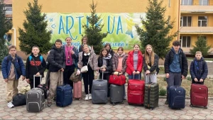 Діти з Херсонщини вирушила на відпочинок