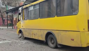 атака на маршрутку у Херсоні