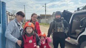 Евакуйована родина