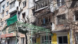 наслідки обстрілу Херсона