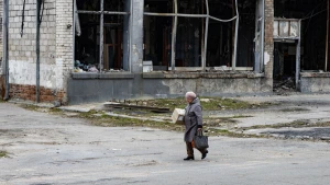 Херсон у квітні, жінка, херсонка