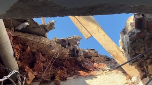 Наслідки обстрілу Корабельного району Херсона 